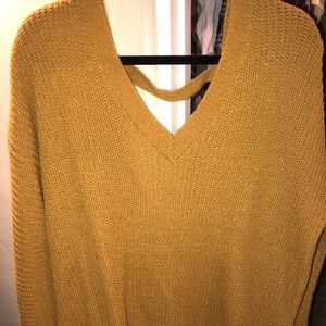 NWT low back sweater